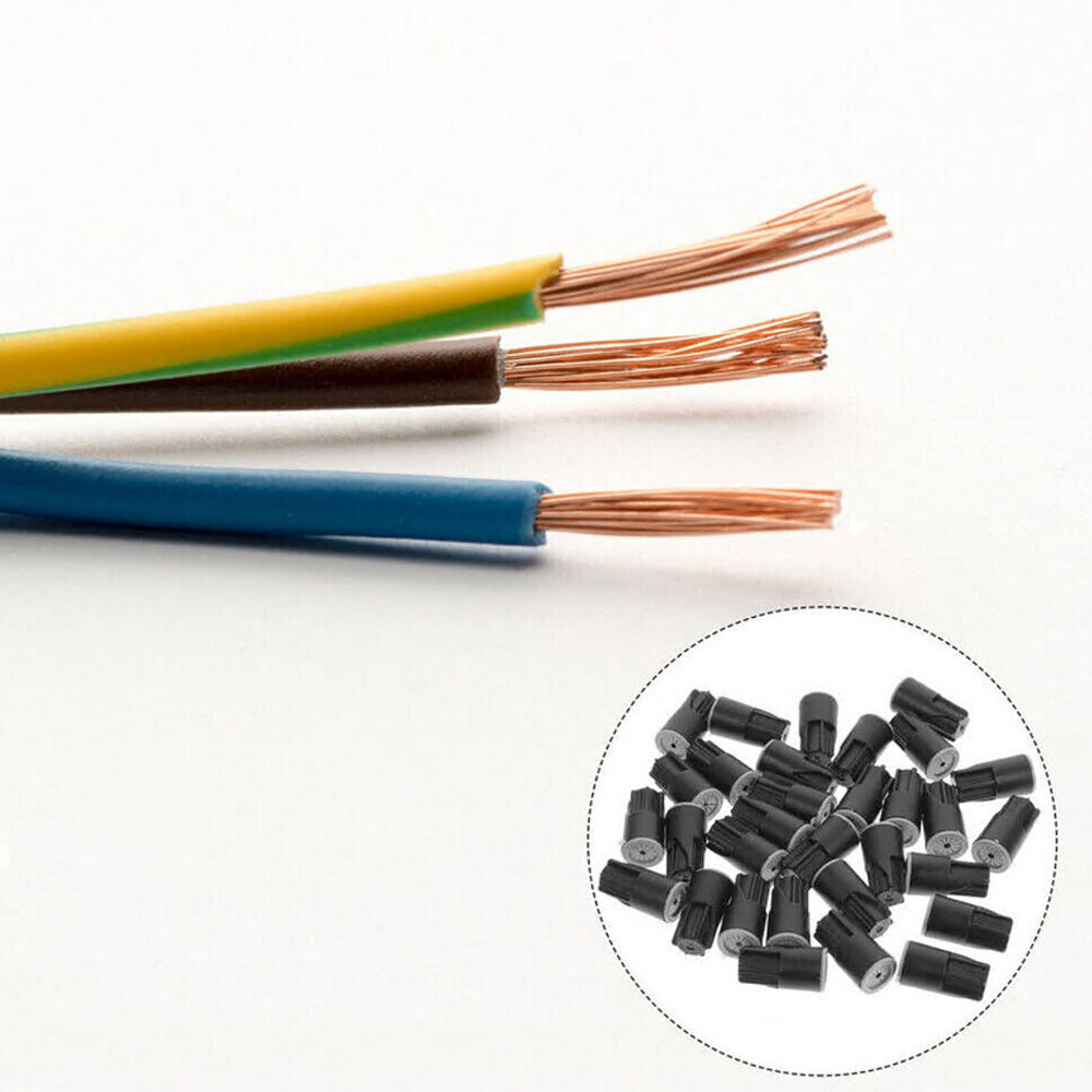 Outdoor Waterproof Twists Grease Caps Seal Nuts Electrical Wire Connectors LOT