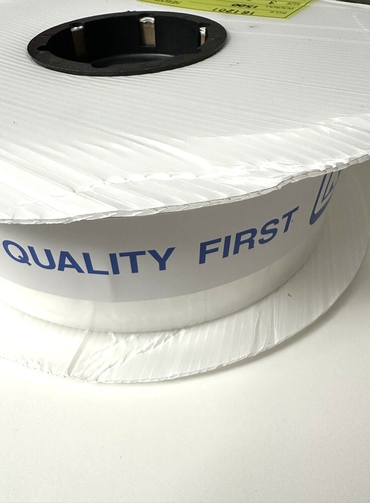 1500, 3″ x 5″ Poly Bags on a Roll, Clear, Perforated – NEW