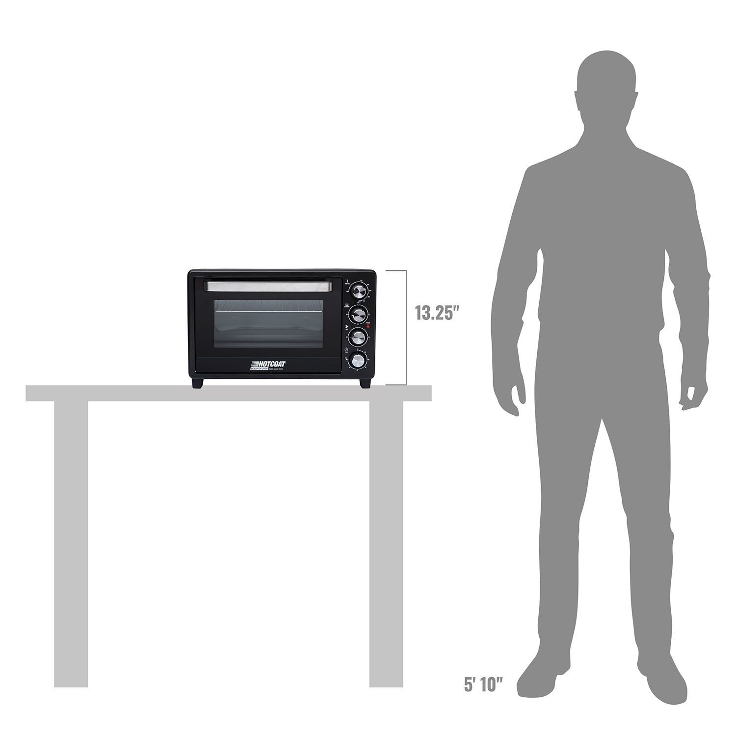 Eastwood HotCoat PCS-250 Powder Coating Gun, Benchtop Oven & Booth Kit