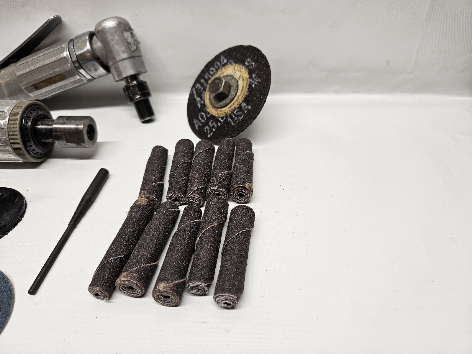 Dotco Die Grinders Lot Of 2 Dotco. 12,000 and 25,000 RPM, Collets 1/4.