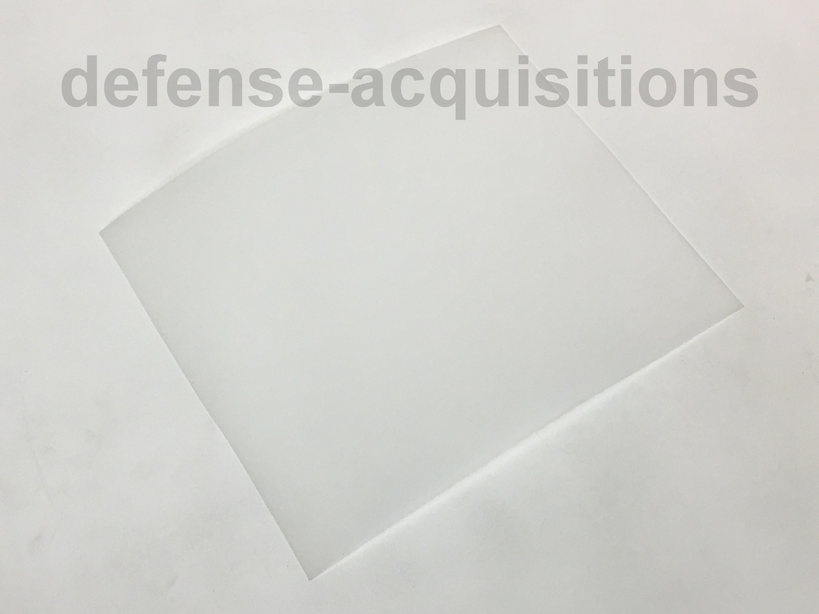 HDPE High Density Polyethylene Plastic Sheet .030″ x 9″ x By The Foot FLEXIBLE