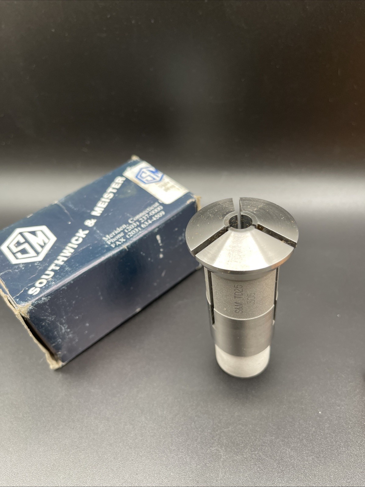 Southwick & Meister TD25 .305 in Carbide Lined Draw Bushing Collet 7.75 mm – New