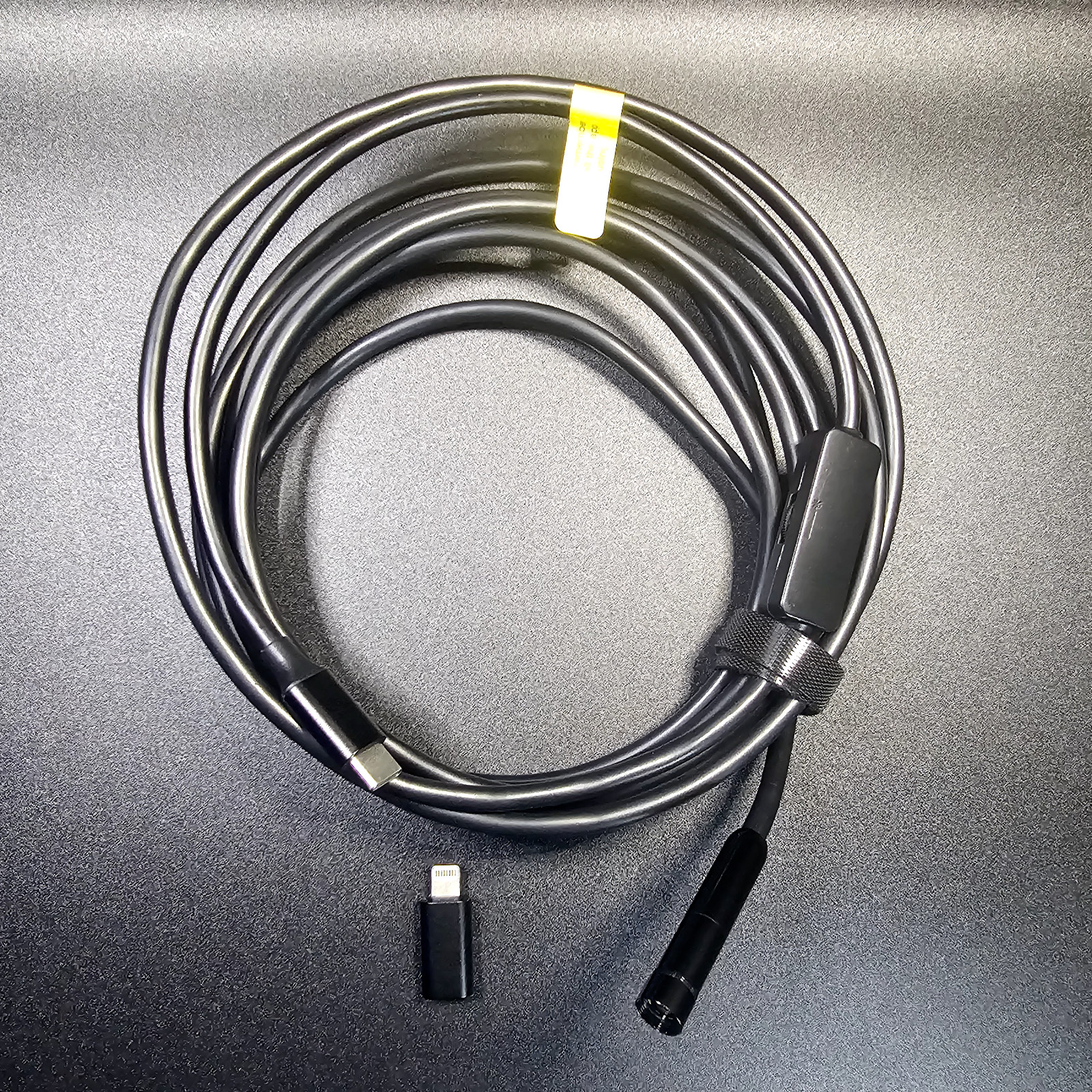 Wireless Endoscope, 6 LED Lights Borescope Camera, 7.9mm 3 in 1 USB Snake Camera
