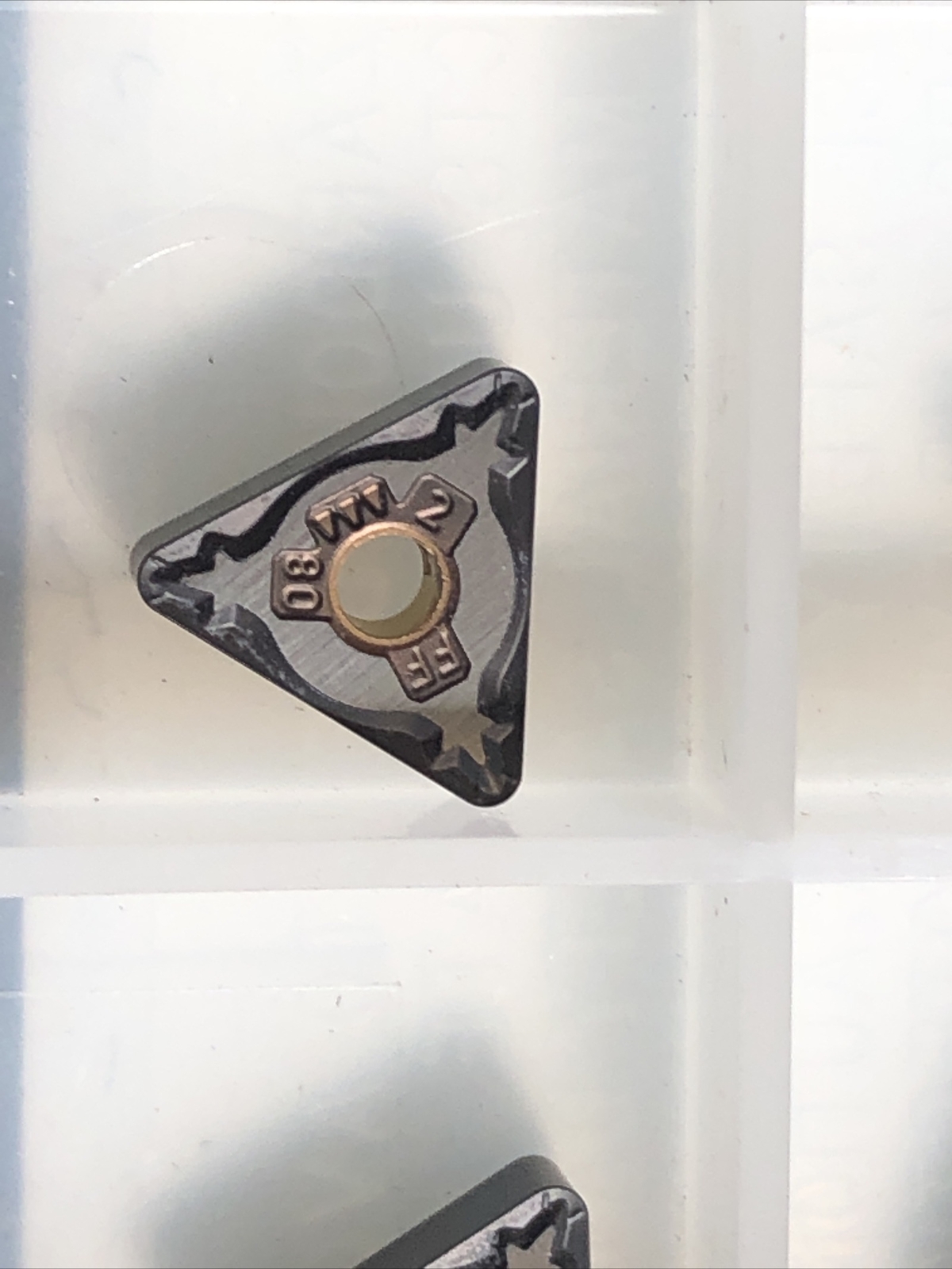 Qty. 10, Widia TNMG222 FF WK20CT Carbide Finish Turning Insert TNMG110308 FF USA
