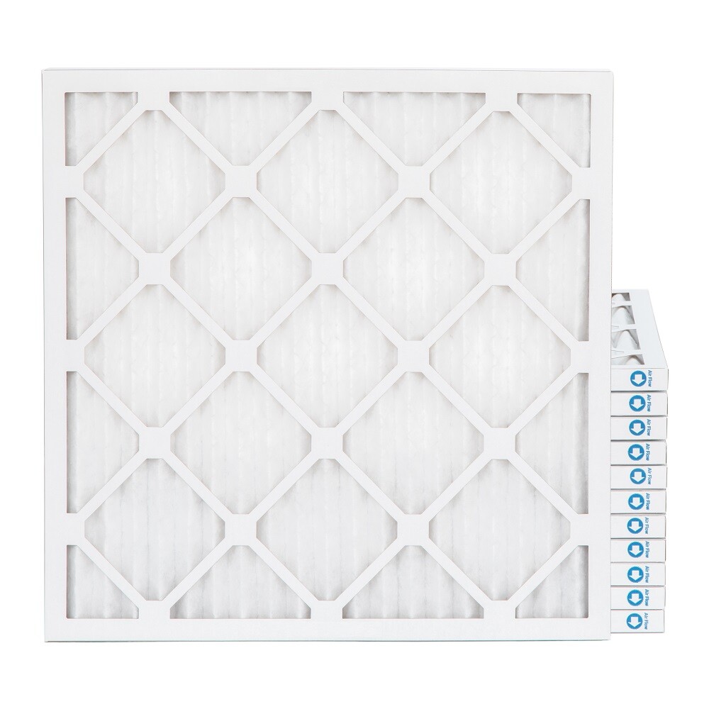20x20x1 MERV 8 Pleated AC Furnace Air Filters. 12 Pack