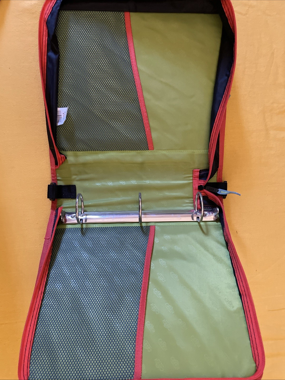 NWT Case-it Monsters The Flip Top 3-Ring Zipper Binder 2″ Capacity Book