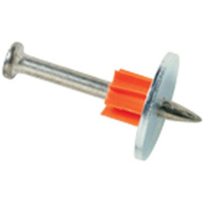 ITW Ramset 1512SD Red Head 1-1/2 in Washered Drive Pin 7/8 in Washer Qty 100