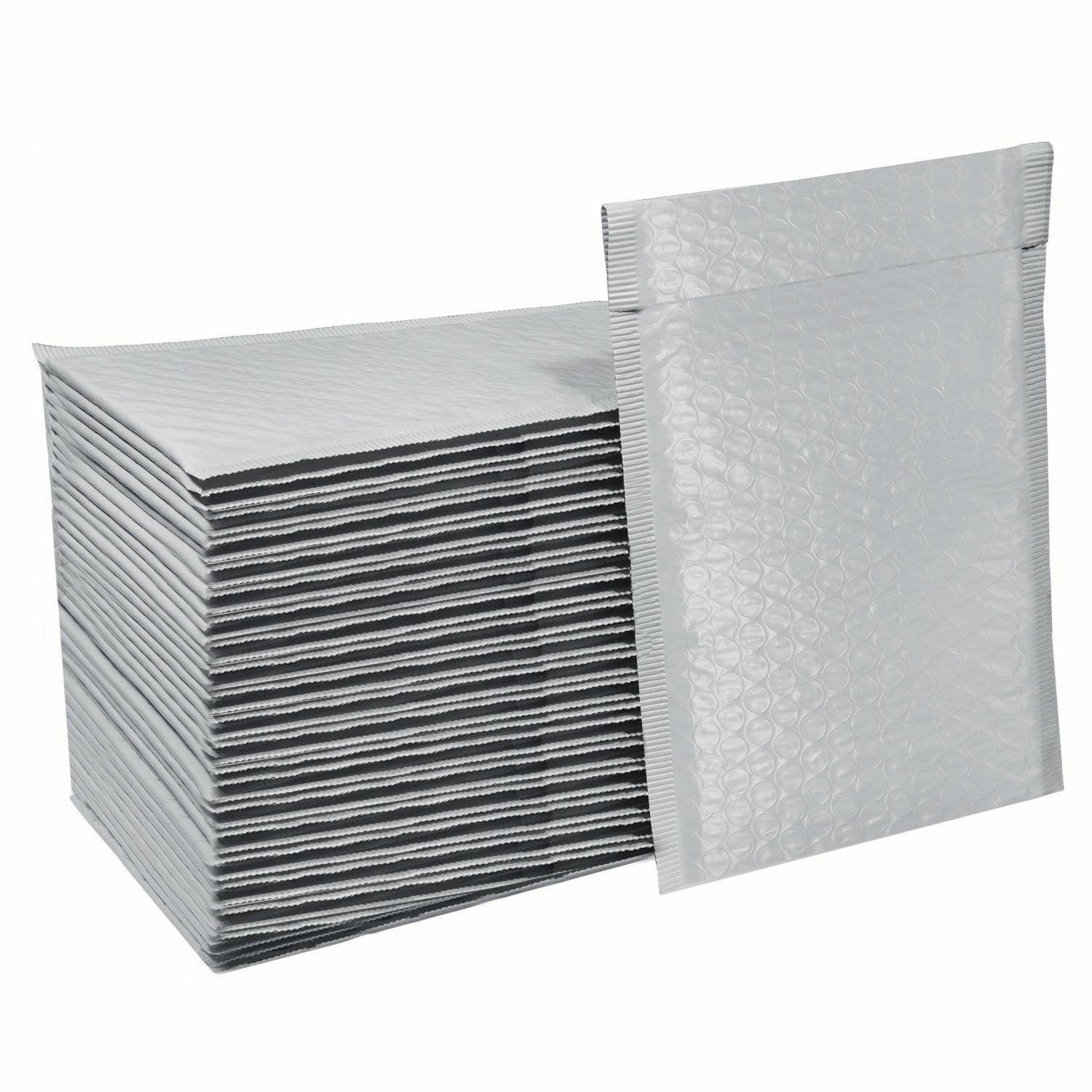 Mix Your Color 100 Poly Bubble Padded Envelopes Mailers #2 8.5×12 (Inner 8.5×11)