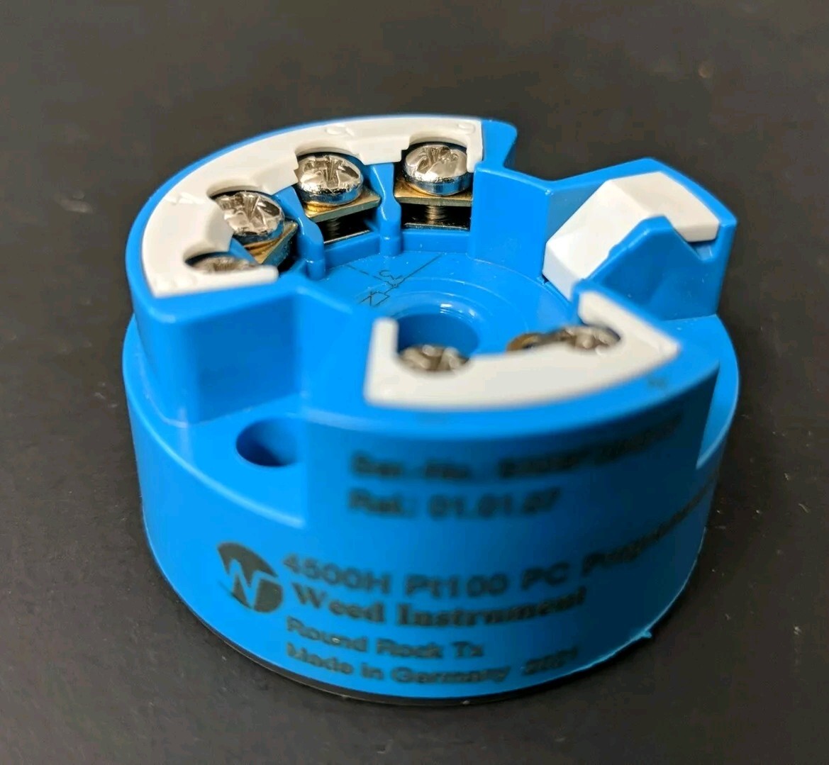 Weed Instruments 4500H Pt100 PC Programmable Temp Transmitter 50.0°C 100.0°C
