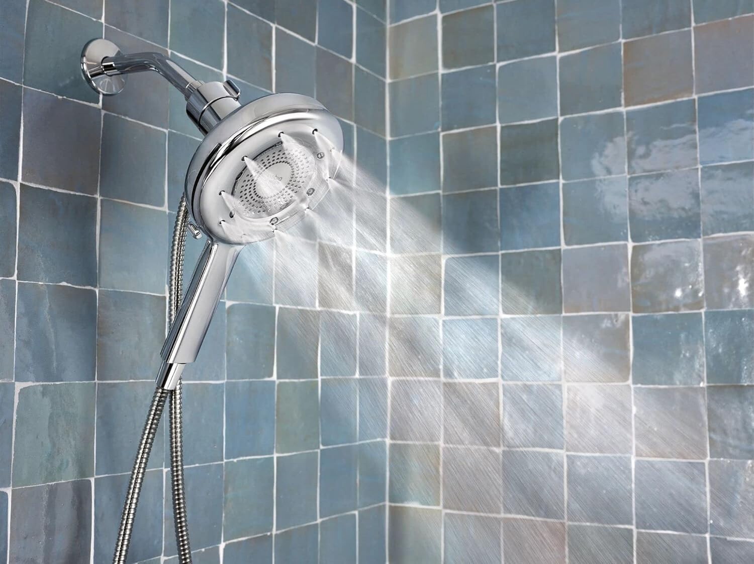 Nebia By Moen Quattro Chrome Handheld Shower Head N400H0CH