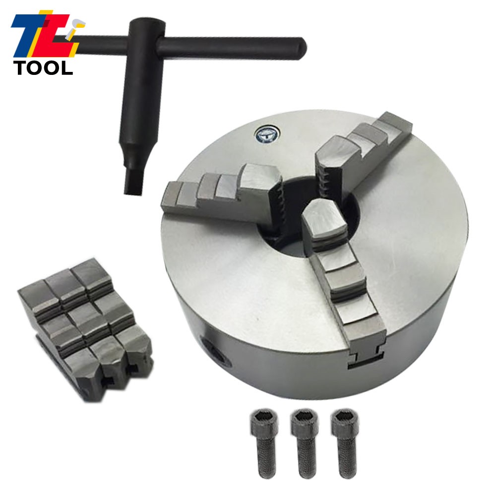 3″K11-80 Self-centering Lathe Drilling Part 80mm 3 Jaw Lathe Chuck Manual Chuck