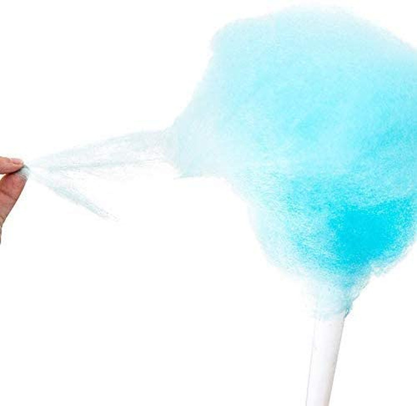 White Paper Cotton Candy Cones for Fairs and Parties 100 Count