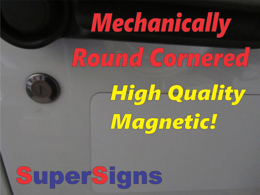 FUNERAL 3″x24″ Magnetic Vehicle Signs to fit Van Car Truck or SUV