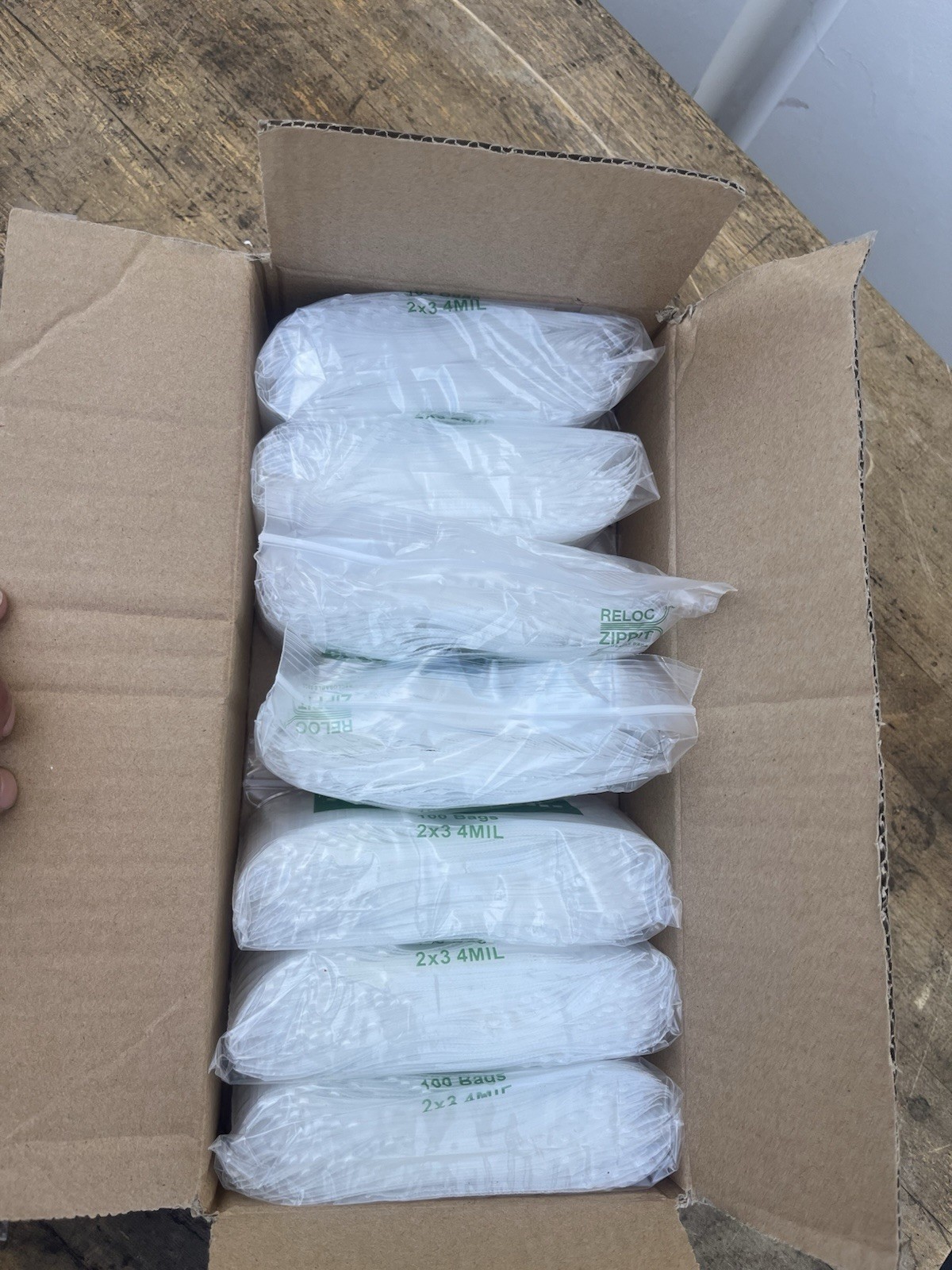 2″ x 3″ Reloc Zippit® 4 mil Reclosable Bags 700 pc