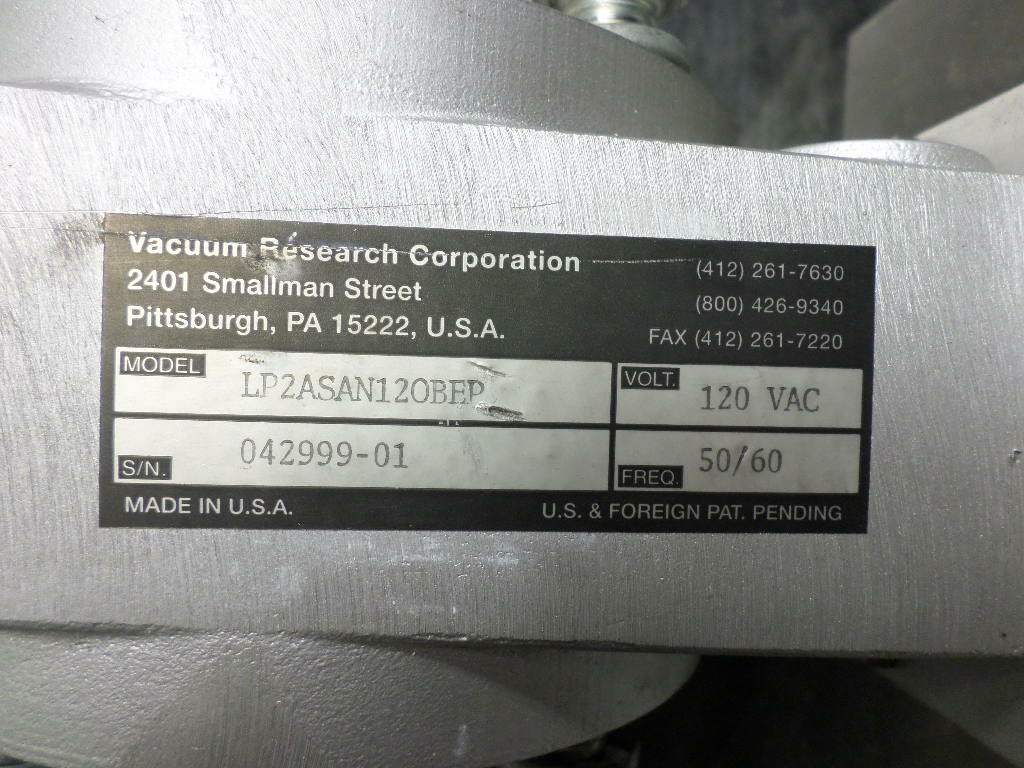 Vacuum Research Gate Valve with Pneumatic Actuator LP2ASAN120BEP