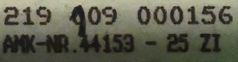 AMK AMKASYN 25EBZ11.1 25AZ 1.1 44153-25 ZI Board