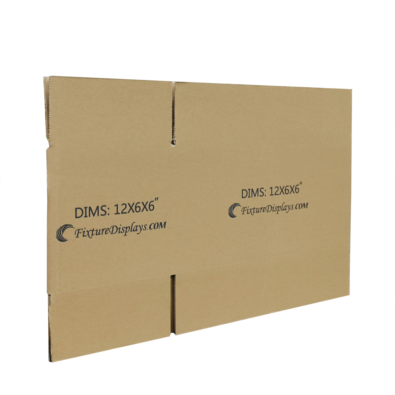 20 Pack 12X6X6″ Printed Shipping Boxes Singlewall B Flute Cardboard Box 32 ECT