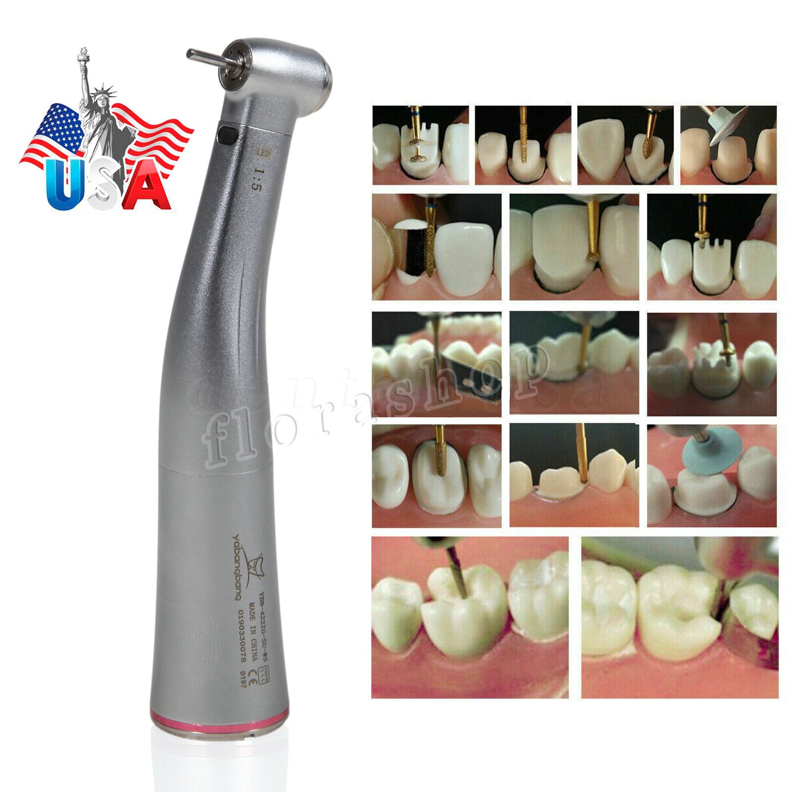 KAVO Style LUX 25 L High-Speed Handpiece 1：5 LED Contra Angle