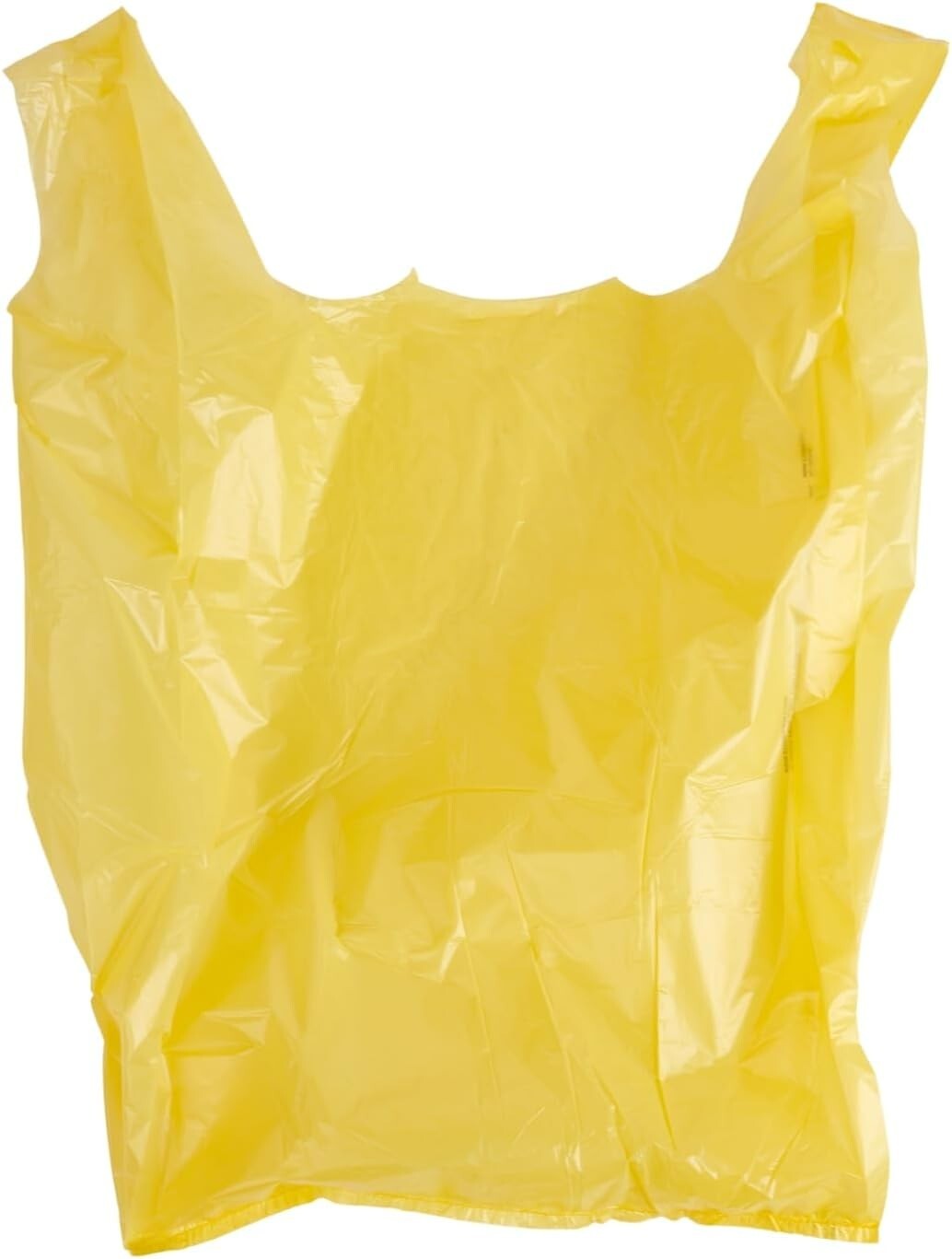 Bags Plastic Grocery T-Shirt Yellow Shopping 1000 Supermarket 11″ x 6″ x 21″