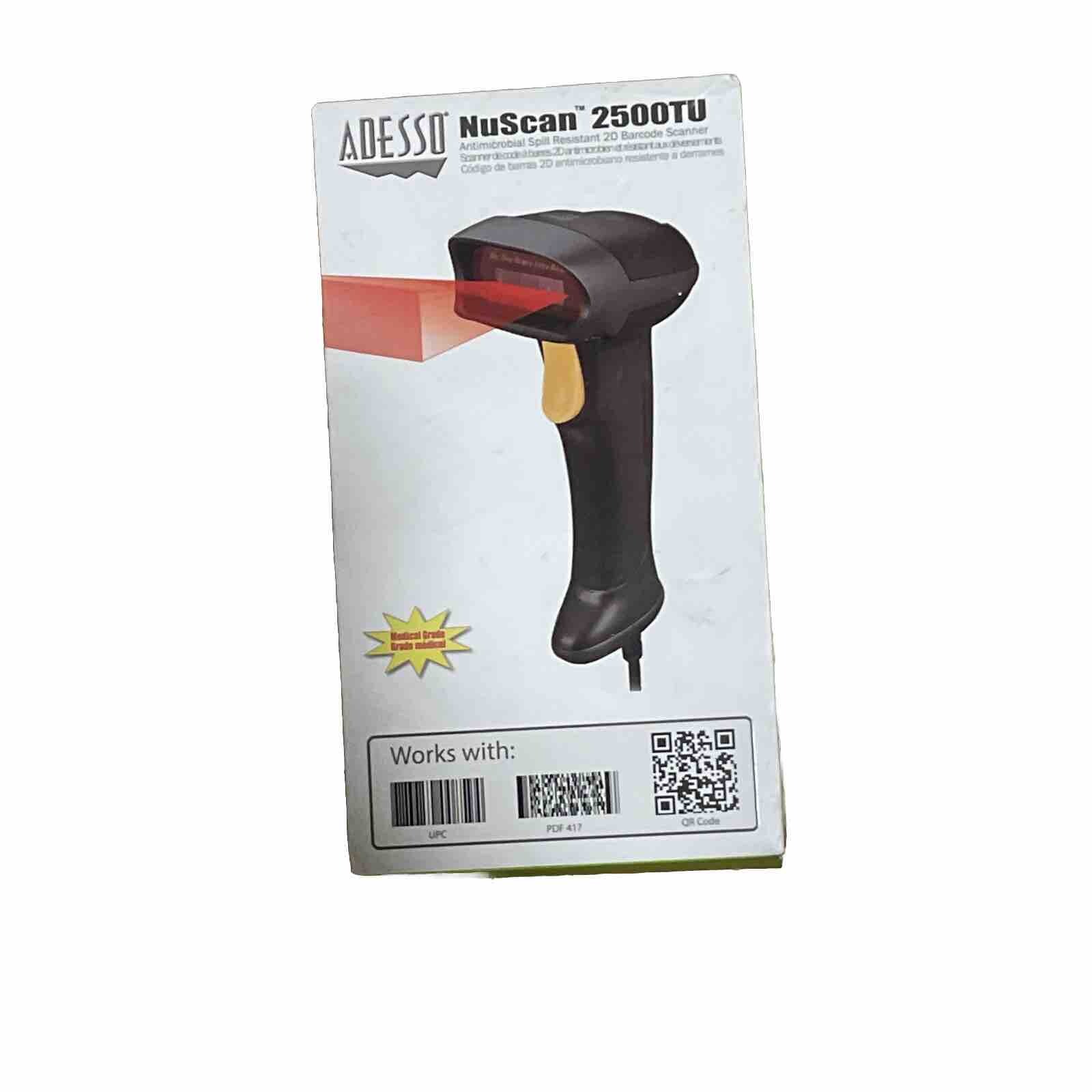 Adesso NuScan 2500TU Spill Resistant Antimicrobial 2D Barcode Scanner (NUSCAN