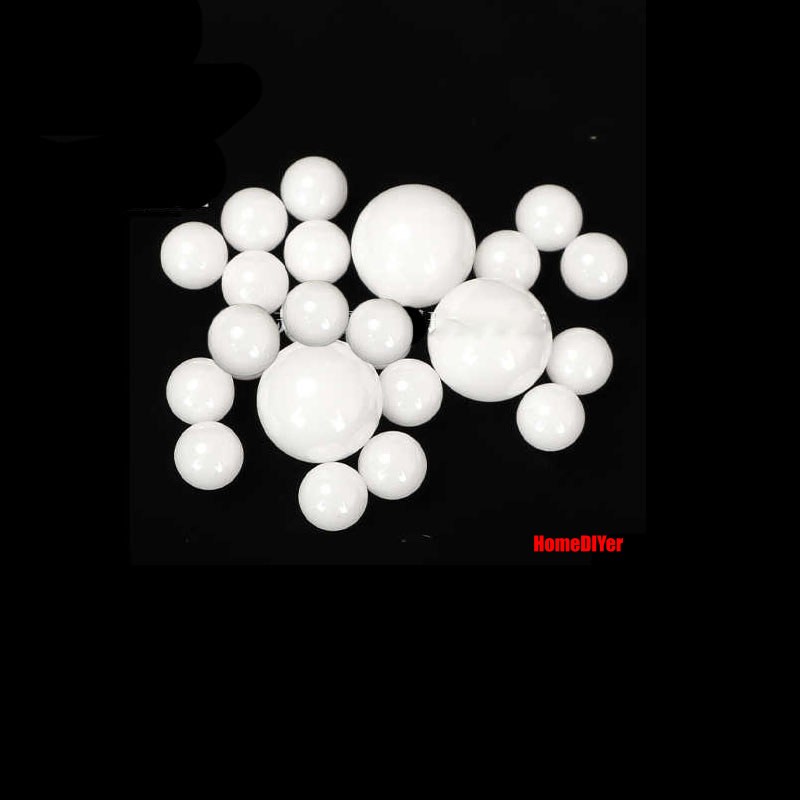 High Precision Zirconium Oxide Ceramic Bearing Balls ZRO2 Ball Diameter 1mm-30mm