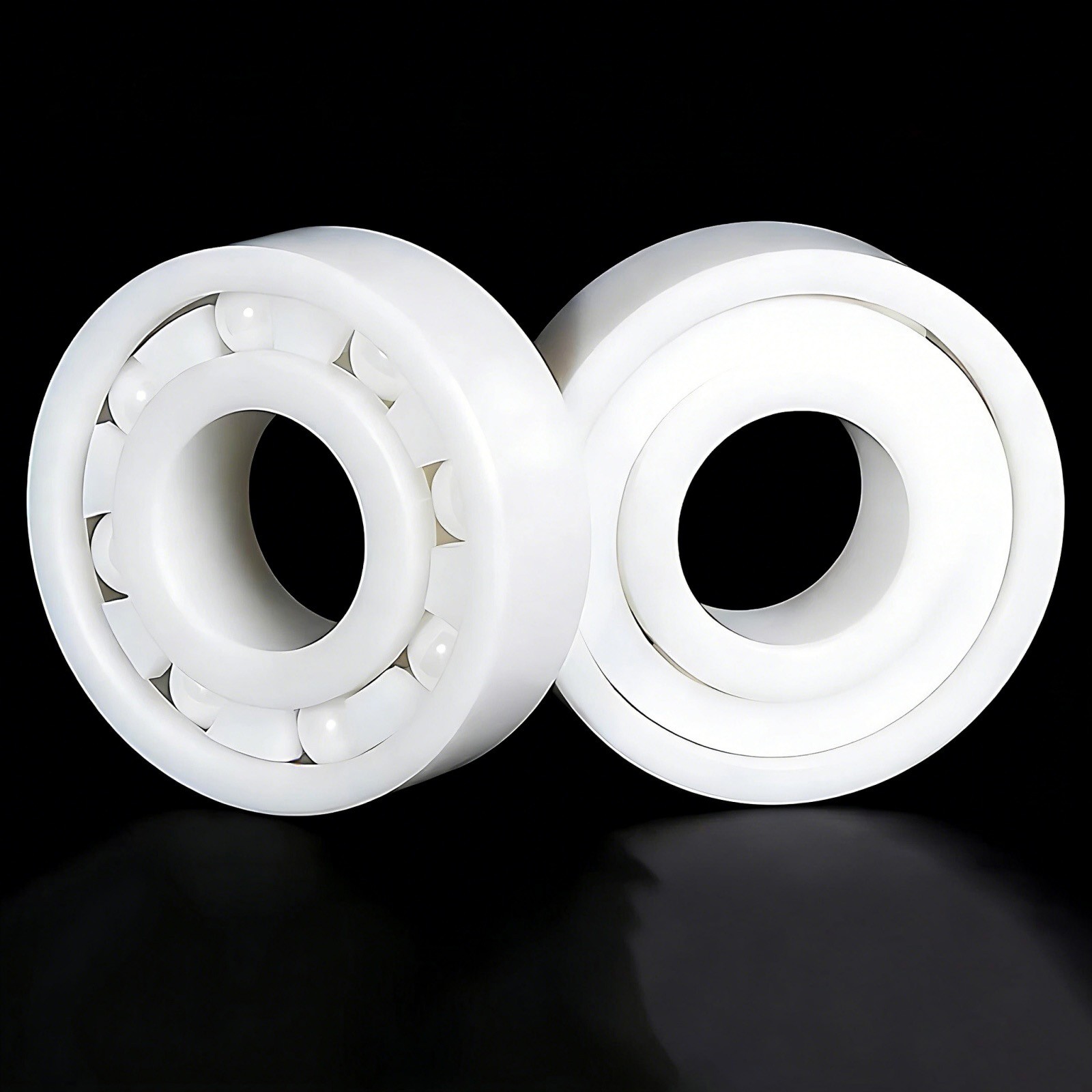 Ceramic Ball Bearing ZrO2 Zirconia Full Ceramic Ball Bearing 2RS Double Sealed