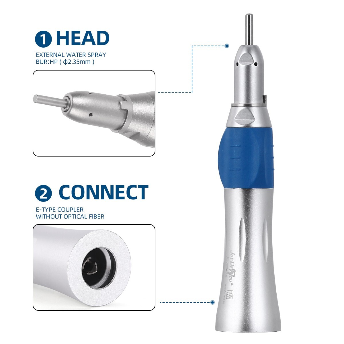 AZDENT Dental E-generator LED High and Low Speed Handpiece Kit 2Hole /4 Hole