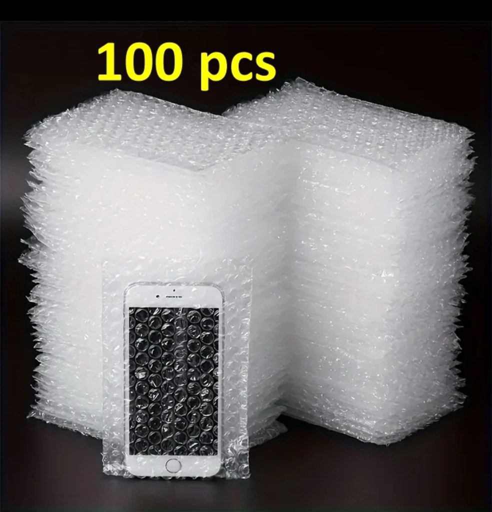 100pcs 4×6 Inch Bubble Mailers – Durable Cushion Wrap Pouches