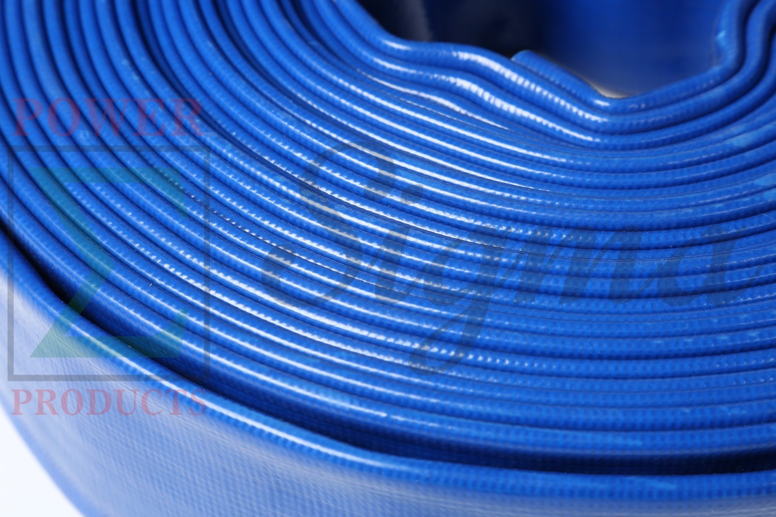 Sigma 1″ IN X 300′ Ft PVC Lay Flat Agricultural Pump Discharge Hose & Camlock