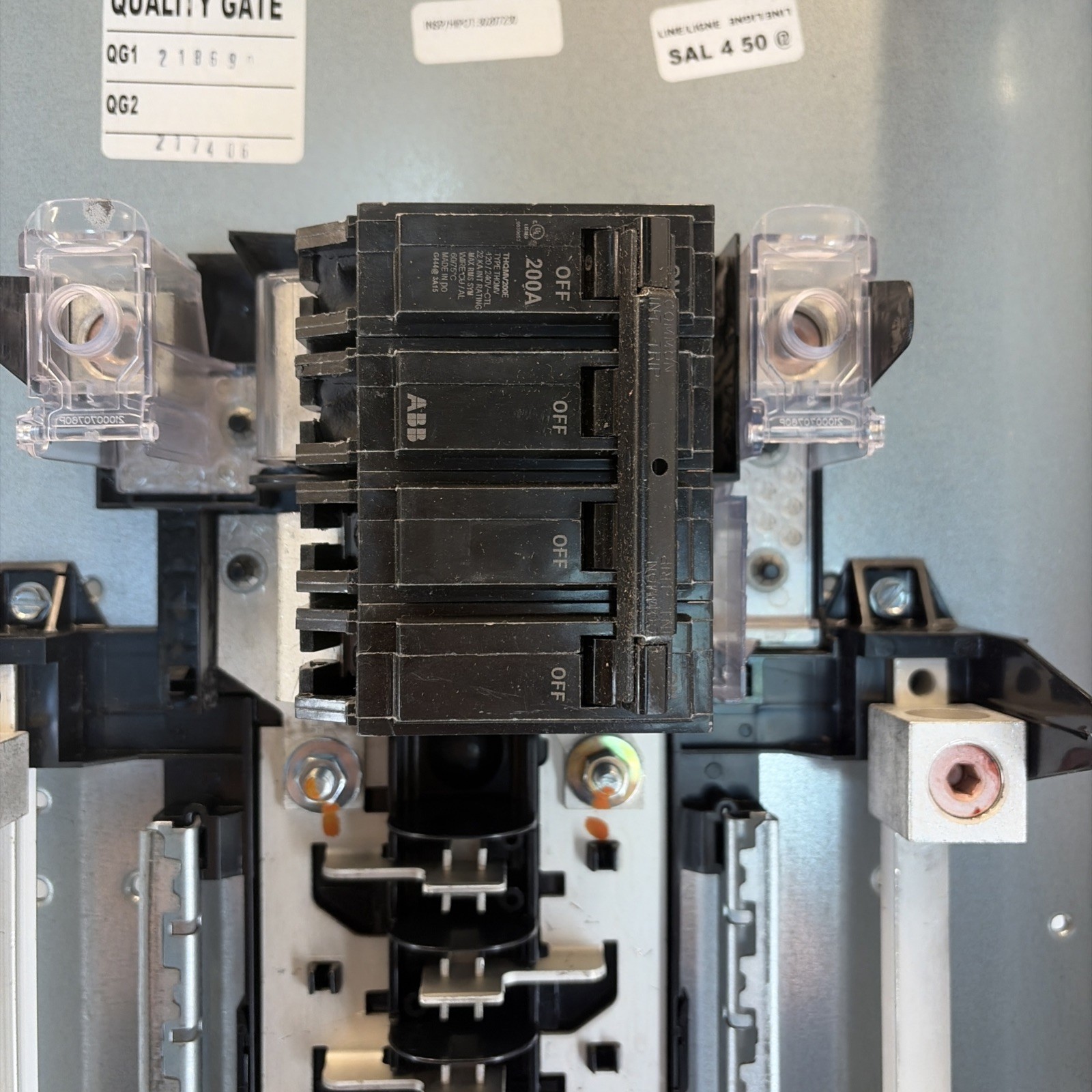 GE 200 Amp 40 Space 80 Circuit Indoor Main Breaker Panel Value Pack TM4020C80K