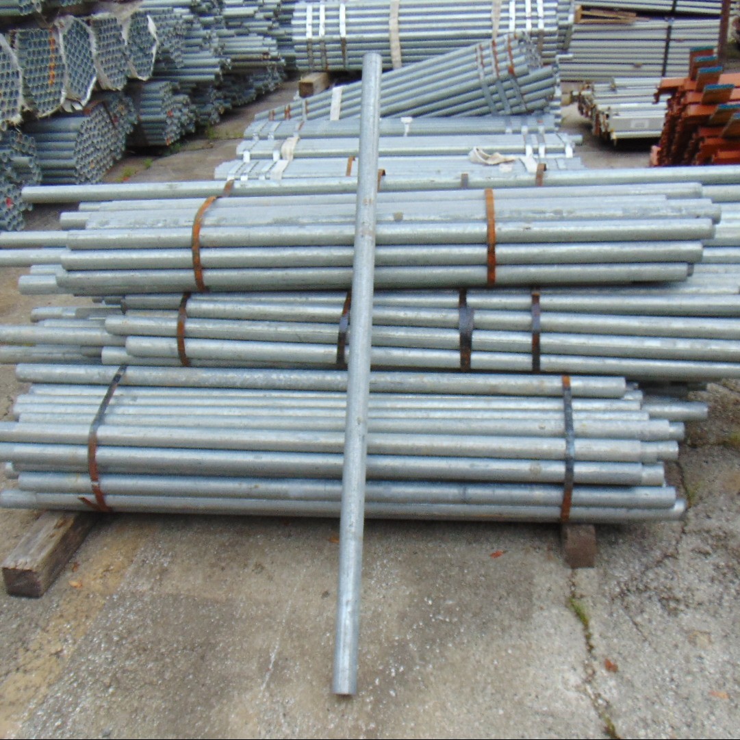 Galvanized Steel Pipe – 1-1/2″ x 5′ – SCH40 – Industrial Plumbing Conduit