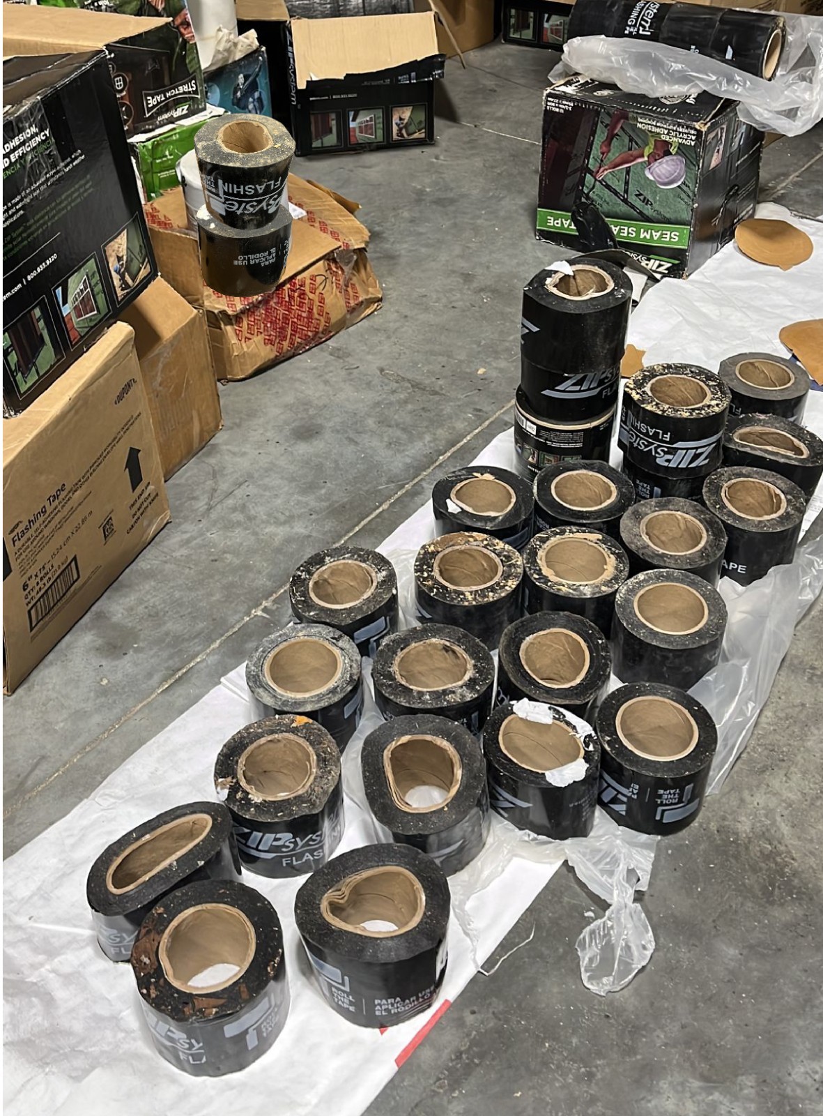 (AS – IS) Zip System Sheathing Flashing Tape 3.75”x90ft (1 Roll) FREE SHIPPING