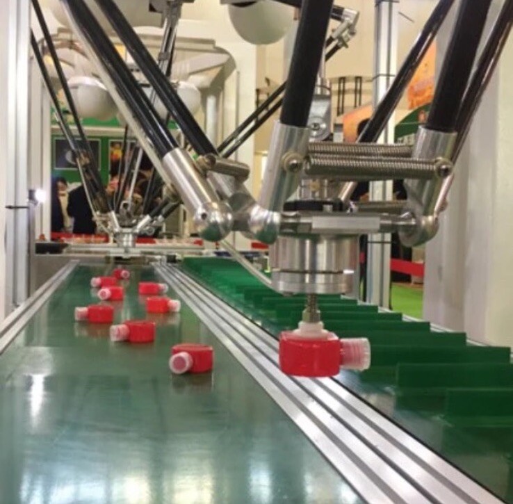1.2Kg Load Palletizing Delta Robot Arm High Speed Sorter Palletizer Pick & Place
