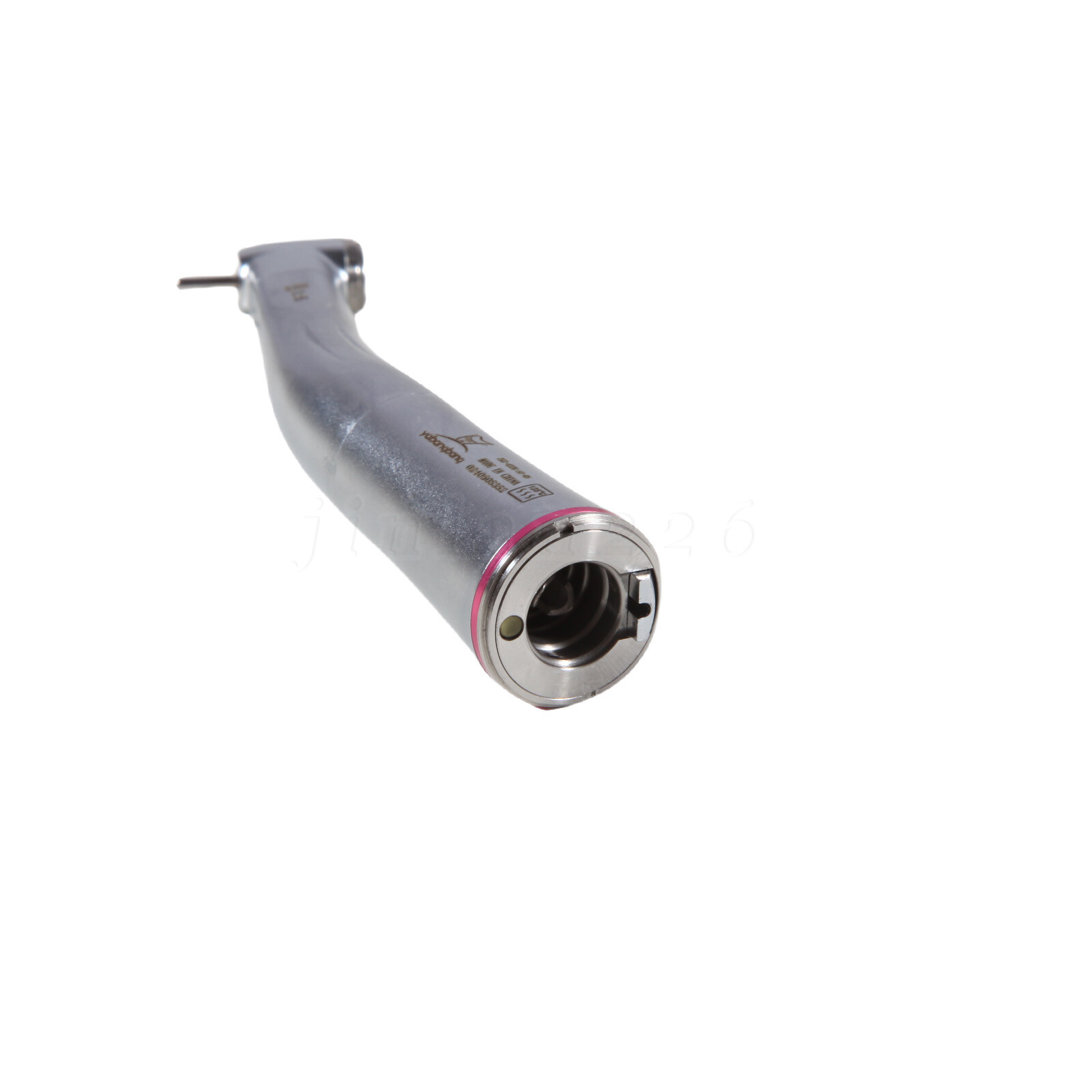 NSK Ti-MAX X95L Style Dental 1:5 LED Fiber Optic Contra Angle Handpiece Red Ring