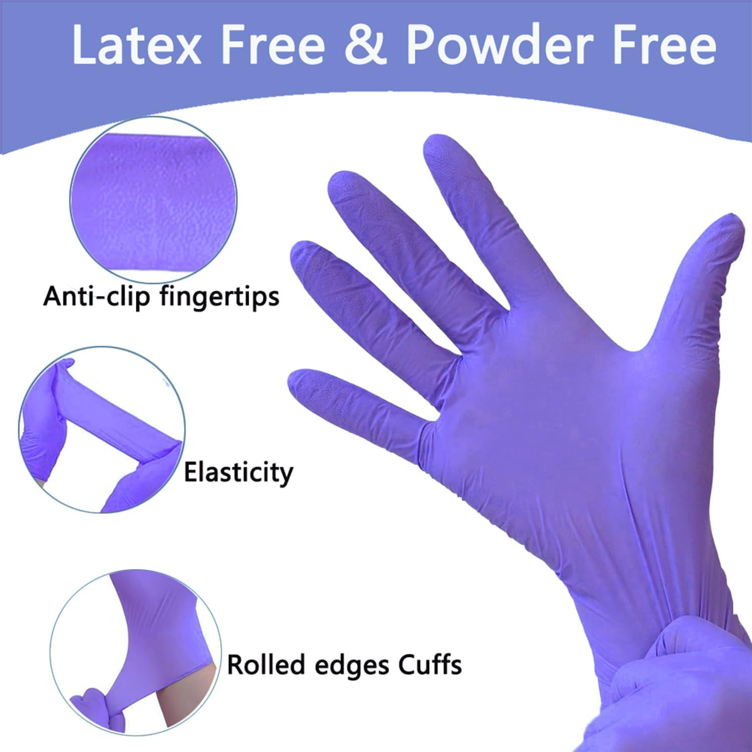 Disposable Nitrile Gloves, Kid Nitrile Glove, Latex Free Glove, Small/XSmall Glo