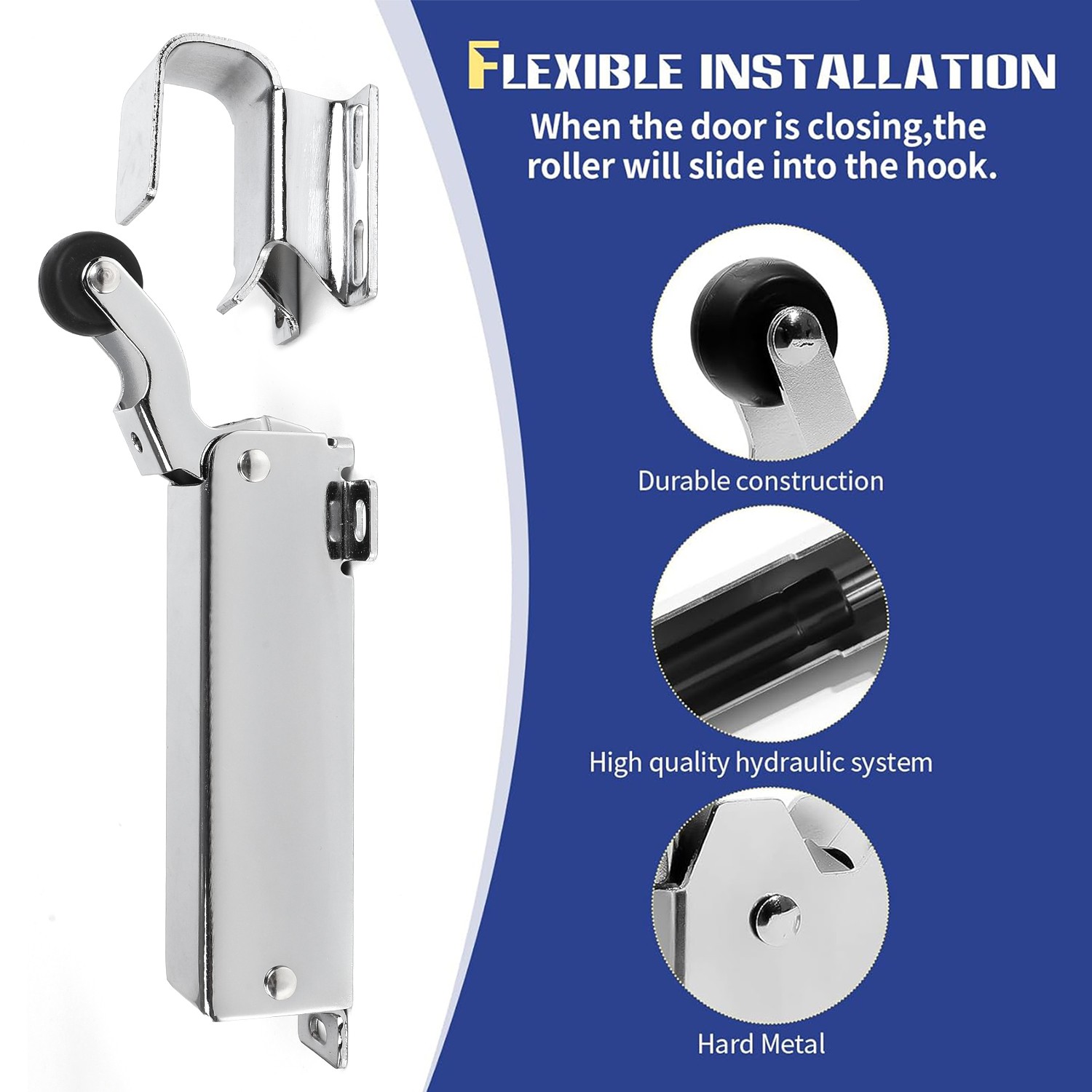 For Kason 1094 Hydraulic Door Closer For Heavy Duty Walk-in Freezers & Fire Door