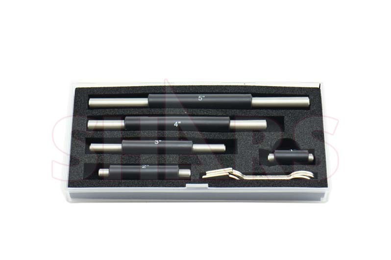 SHARS 0-6″ SOLID METAL FRAME MICROMETER SET NEW R}