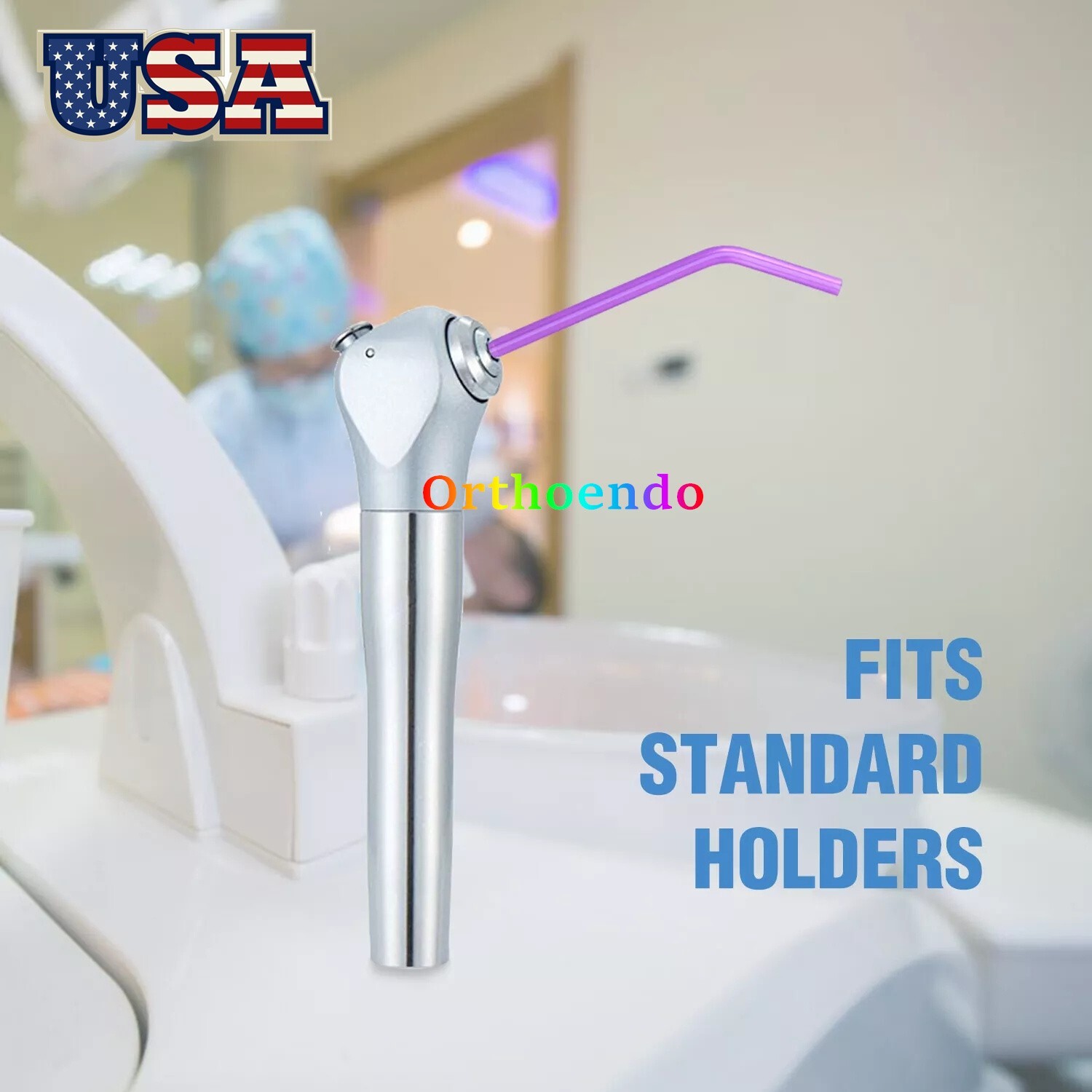 Dental 3-Way Air Water Syringe Disposable Spray Tips Triple Nozzles Tubes 250Pcs