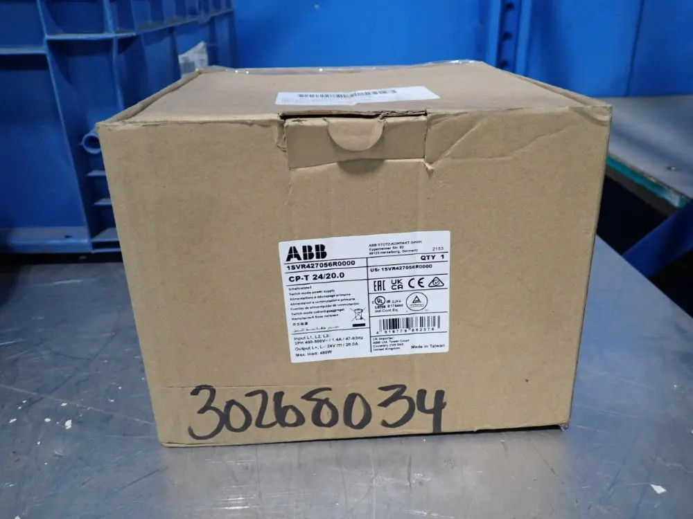 ABB SWITCH MODE POWER SUPPLY CP-T 24/20.0