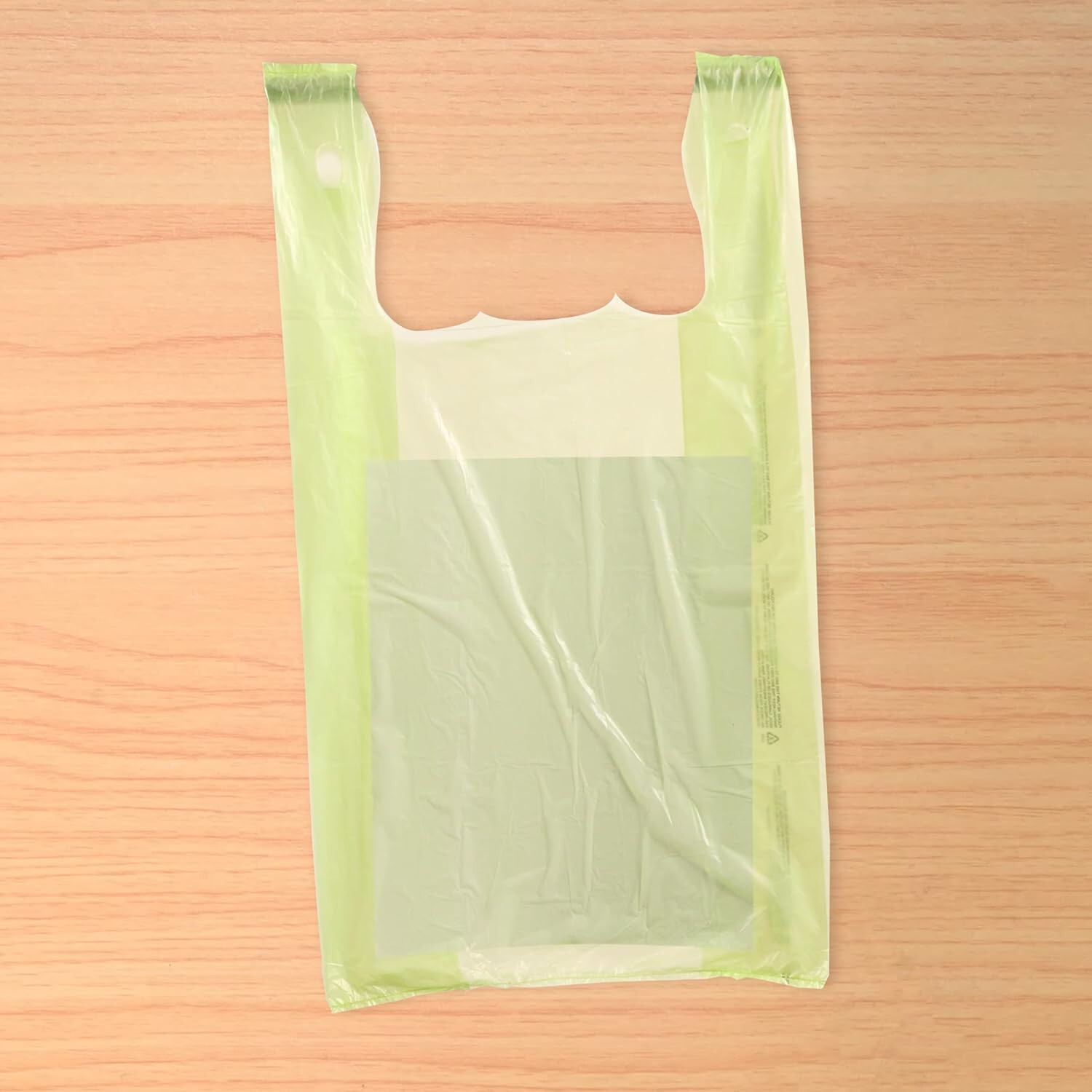 Plastic Bags 5000 Lime Green Shopping Grocery Retail Grocery T-Shirt 11 x 6 x 21
