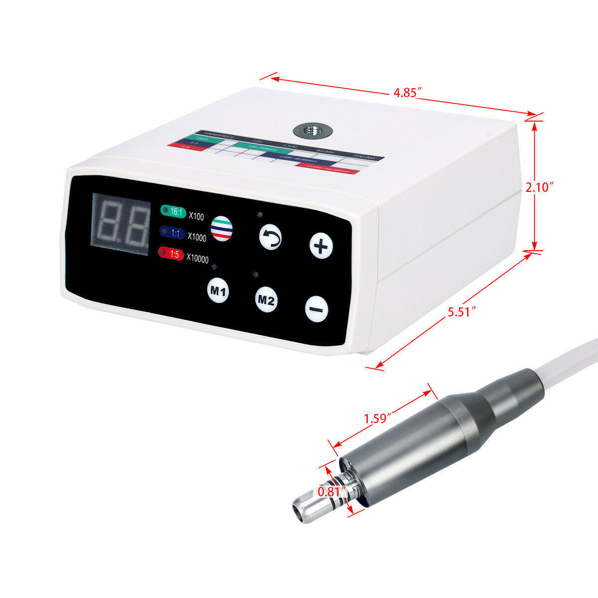 Joydental Dental Brushless LED Electric Micro Motor 1:5 /1:1 / 1:4.2 Handpiece
