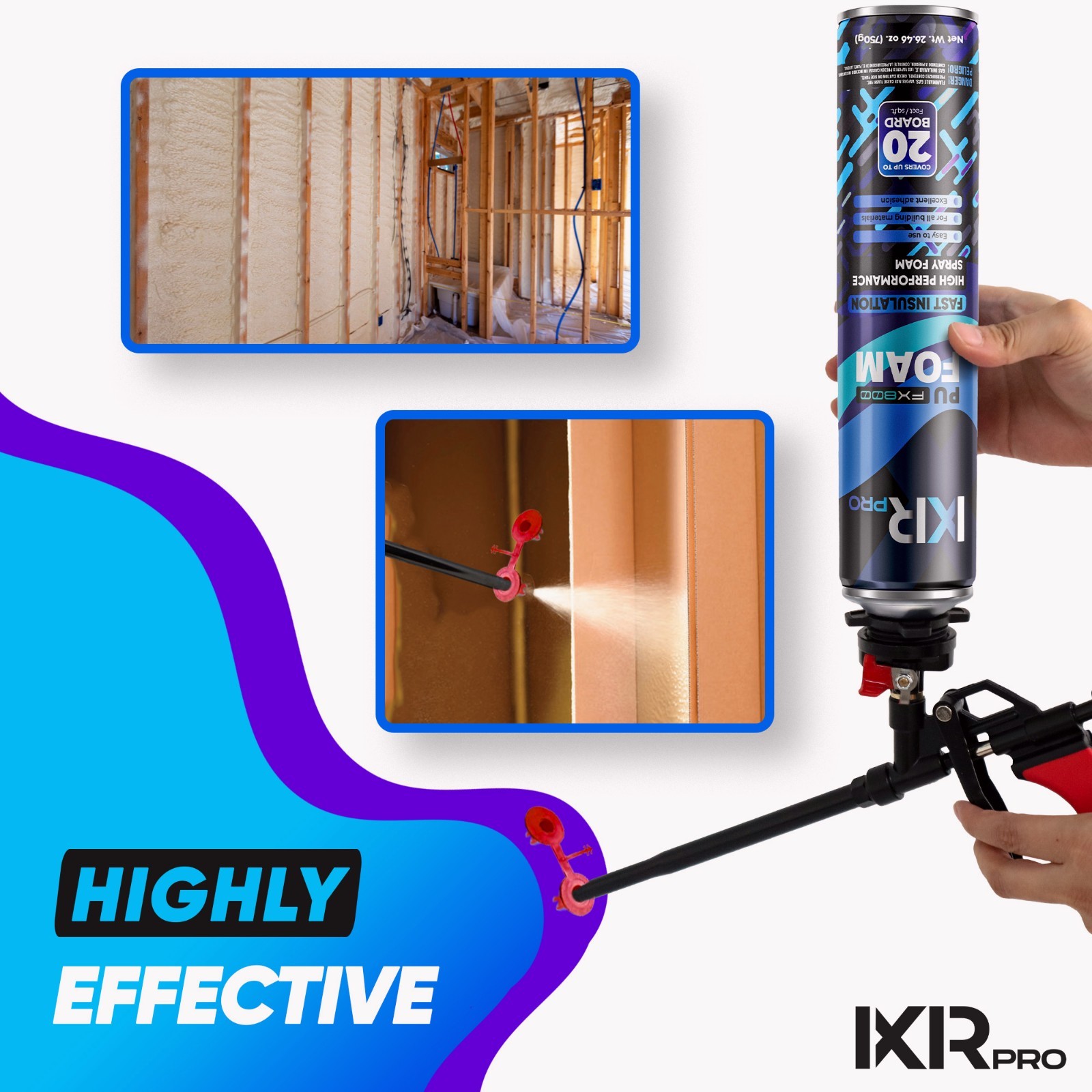 Spray Foam Insulation Can (23.1 oz. (655 g)) Expanding Foam Sealant
