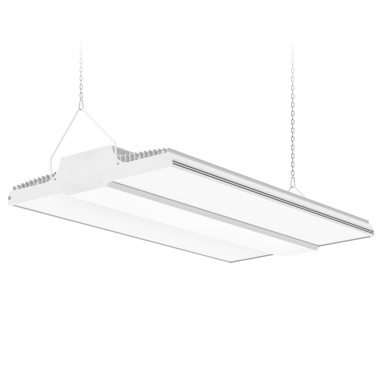 400W LED Linear High Bay Light Dimmable Warehouse Shop Gym Lighting 60000 Lumens