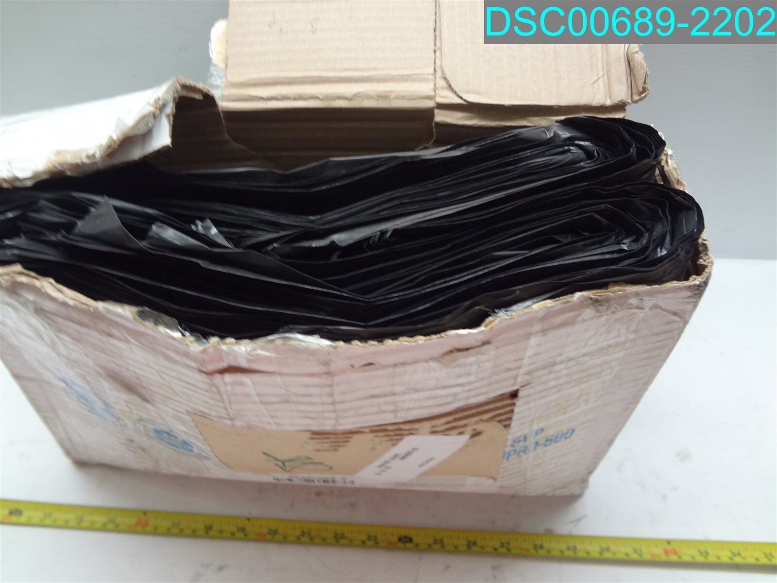 QTY=100: 38″ X 58″ 60 GALLON BLACK CAN LINER 1.4 MIL 048063126855