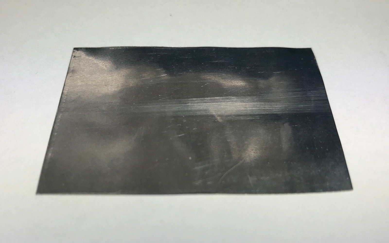 Real tin foil metal 99.995% pure 1.5x2x0.002 inch element 50 sn chemistry sample