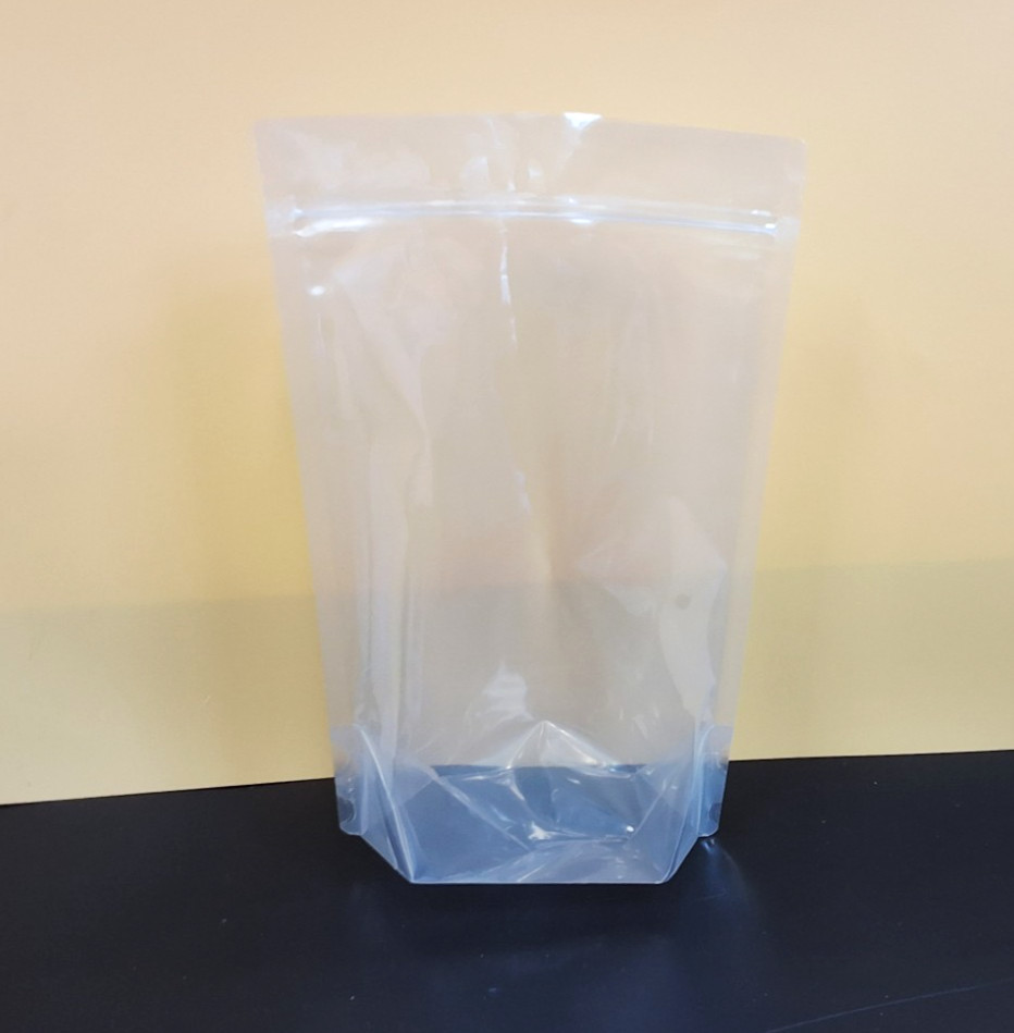 500 Clear Stand-Up Pouches 24 oz Poly Bags Food Storage Packaging 40x32x25 NEW