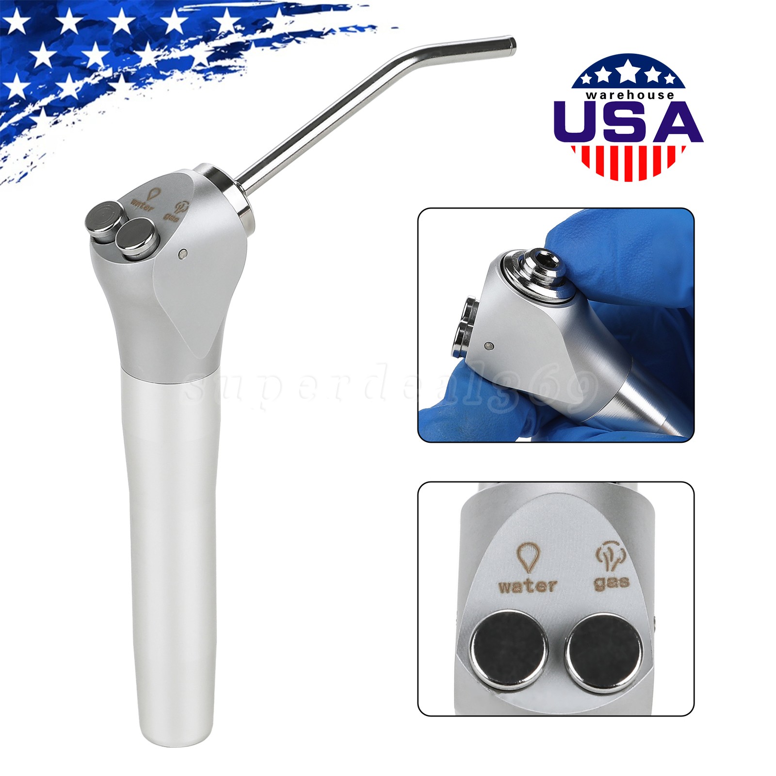 Dental Latch Type Prophy Polishing Brushes brush Flat Nylon Bristles # 1