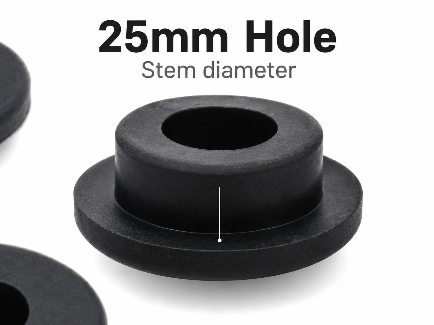 1 1/8″ Rubber Firewall Grommets 3/4″ ID x 1-5/8″ OD