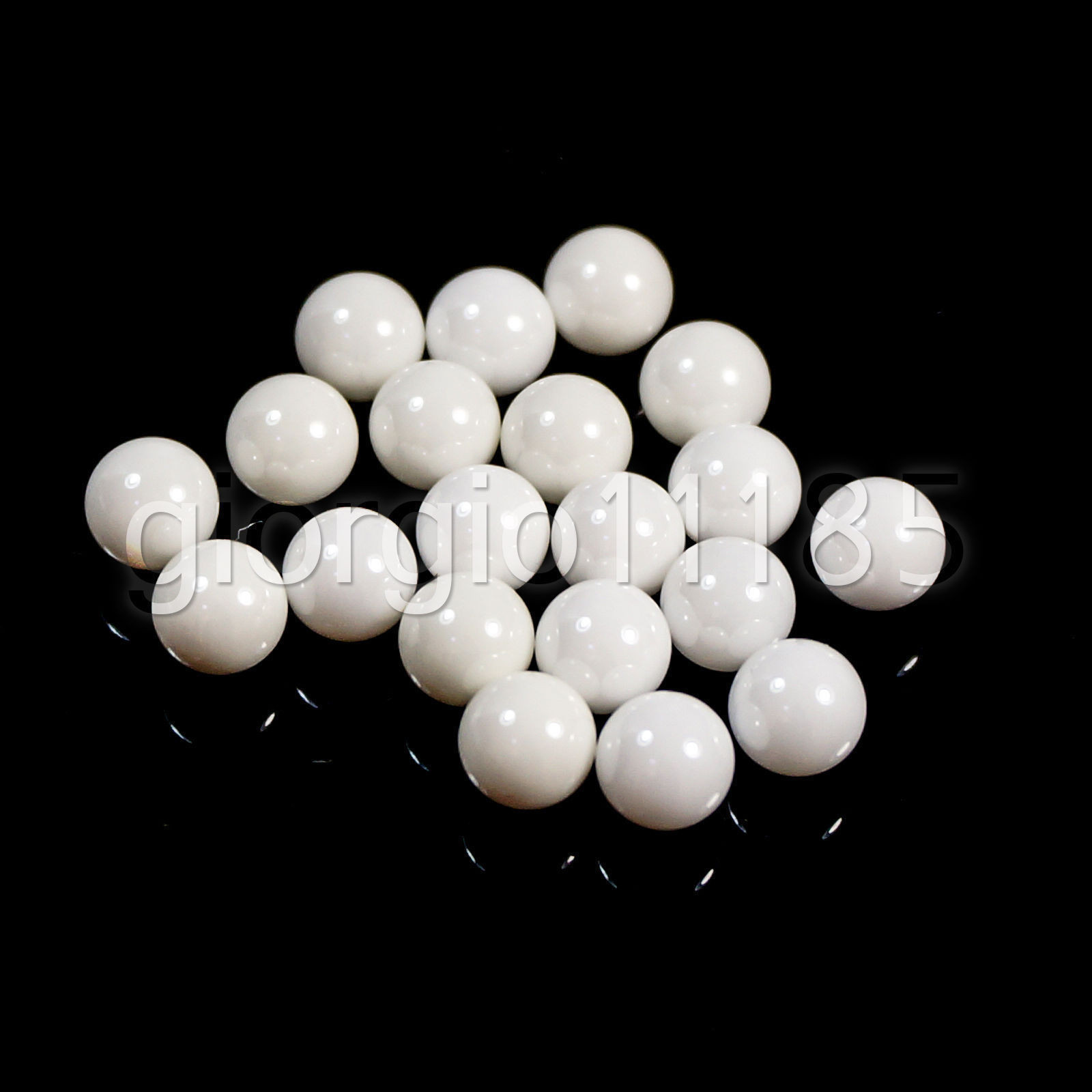 US Stock 10pcs 3/16″ 4.763mm Ceramic Bearing Balls ZrO2 Zirconia Oxide Ball G5