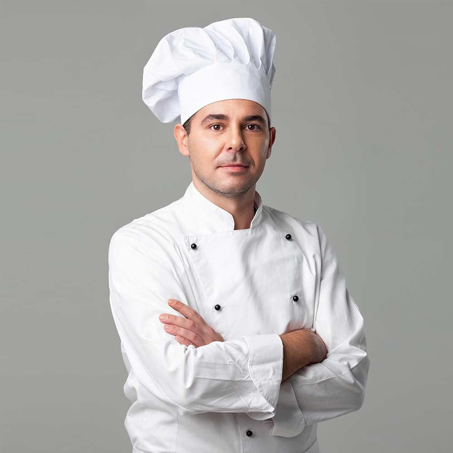 Halloween Chef Hat, Adult Chef Hats Adjustable Cooking Baker Cap Unisex Kitchen
